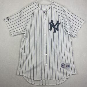 Vintage Majestic NY Yankees Baseball Jersey Sz M Roger Clemens # 22 Made In USA
